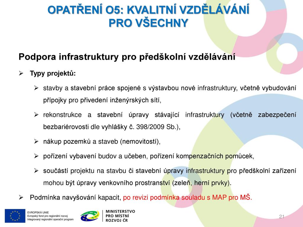 Integrovaný regionální operační program IROP ppt stáhnout